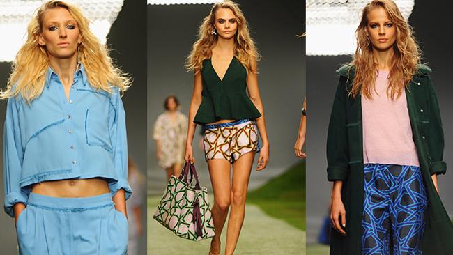 Trends at the Topshop Unique show at London Fashion Week SS14. Picture: Samir Hussein/Getty Images