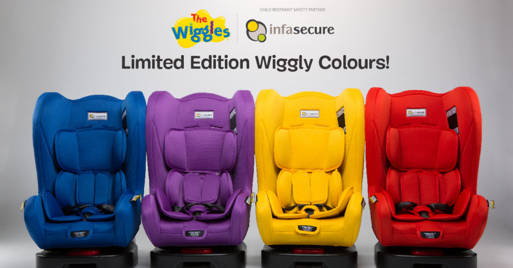 The Wiggles Wiggly Coloured Car Seats By Our Friends At 49 OFF