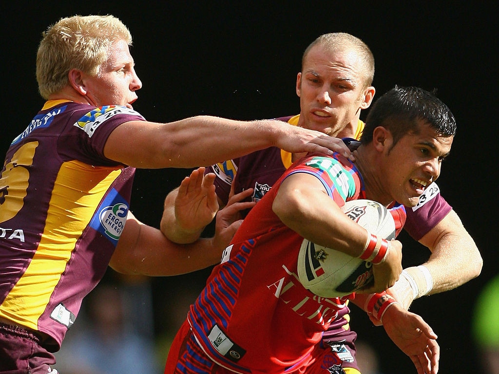 Gordon played two games for the Knights in 2007. Picture: Getty Images