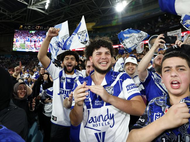 The Raiders v Bulldogs clash is set for a massive crowd, with an army of Canterbury fans set to descend on Canberra. Picture: Jonathan Ng