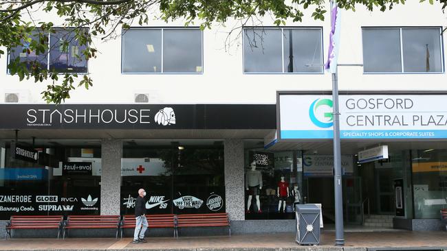 Gosford businesses close as more shutdowns occur. Picture: AAP.