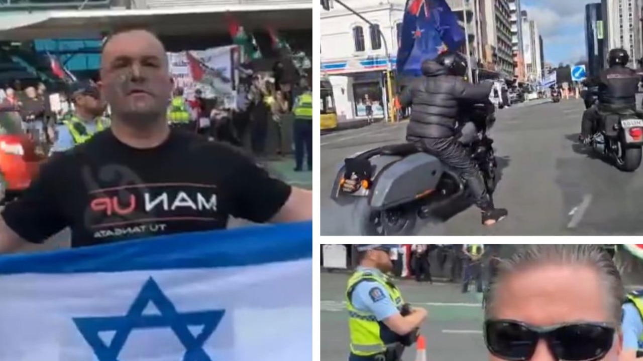 Clash between pro-Palestine protesters and New Zealand’s Destiny Church unfolds in Auckland