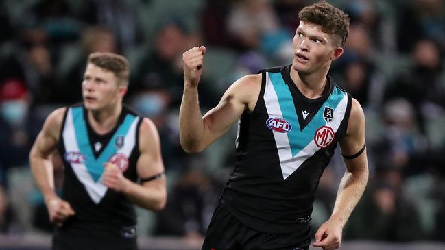 Mitch Georgiades is a Coleman Medal winner in waiting. Picture: Getty Images