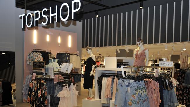 Myer now stock rival TopShop’s products in their stores.