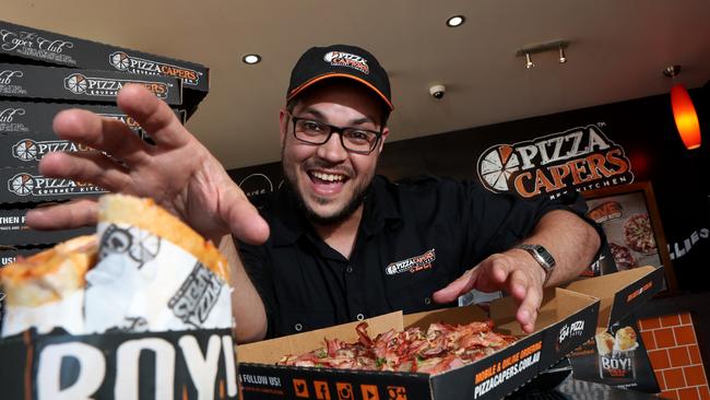 Pizza Capers is a Retail Food Group brand. Picture: Scott Fletcher