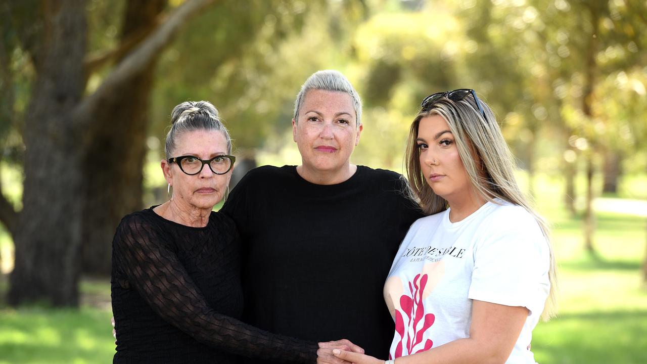 Sandra Luca, Sally Hill and Olivia Hill. Sally Hill was diagnosed with stage 4 cancer and given 12 months to live. The mother, who is unable to work, has been thinking about applying to Maccas to get money to pay the rent.