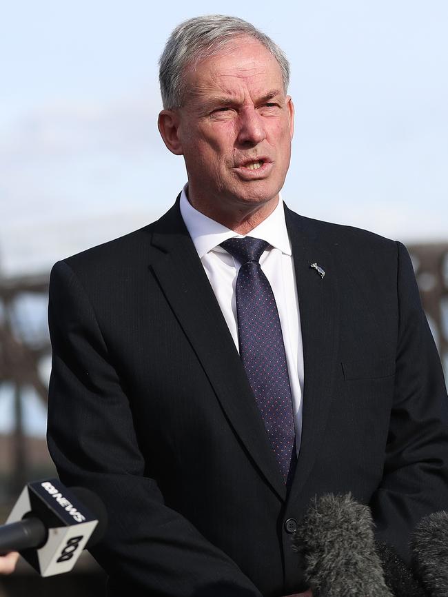 Senator Richard Colbeck. Picture: LUKE BOWDEN