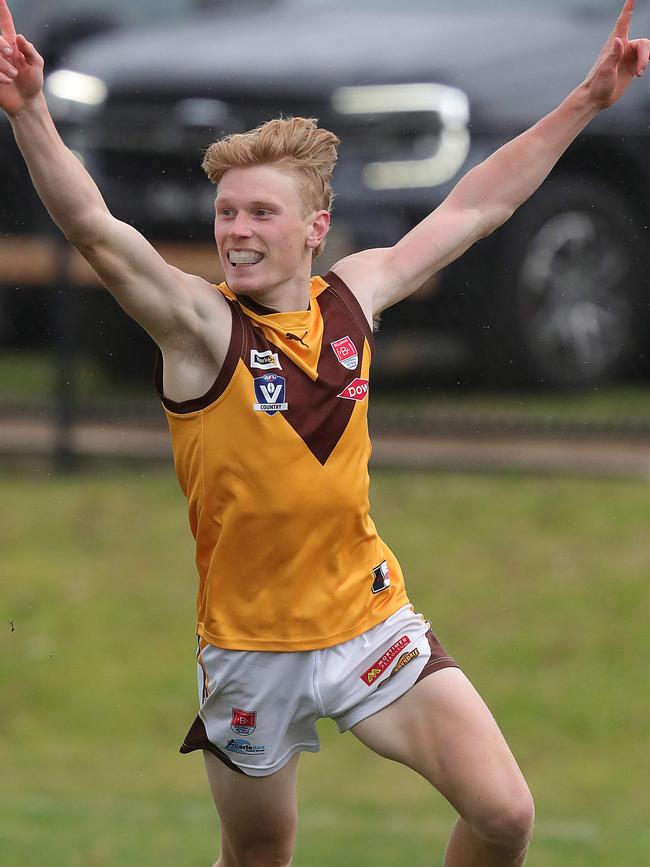 A Chris Tainton goal put the Hawks 37 points up early in the final term. Picture: Mark Wilson