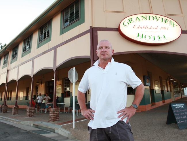 In his post football career, Mike McLean purchased the Grandview Hotel in Bowen.