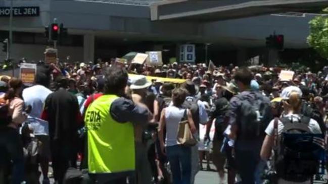 G20: March against Aboriginal deaths in custody