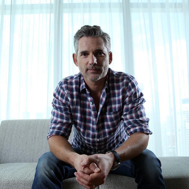 Australian actor Eric Bana is “really, really chuffed” to be honoured. Picture: Britta Campion/ The Australian