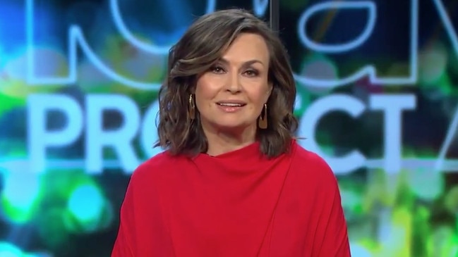 Lisa Wilkinson has apologised for a joke on The Project. Picture: Channel 10