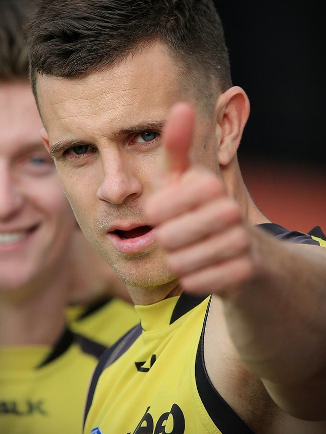 Brett Deledio has moved to GWS after a last-minute trade. Picture: Wayne Ludbey