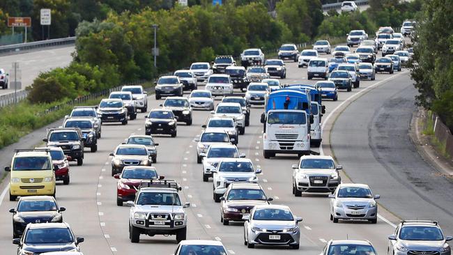 Holiday traffic is no fun for anyone – but that’s no excuse for bad behaviour on the roads. Picture: Nigel Hallett.