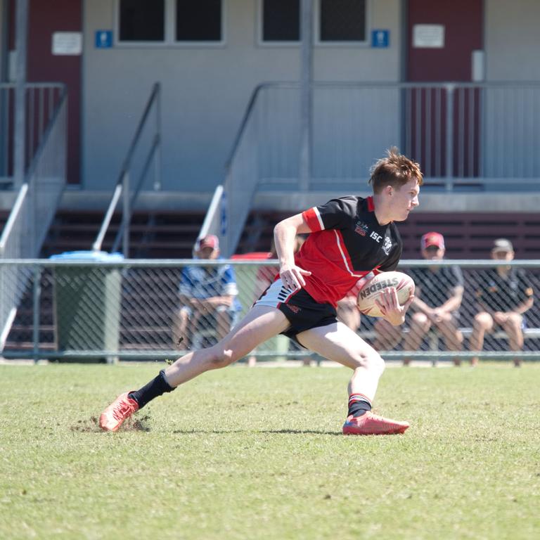 Ignatius Park College and Kirwan State High School teams take on St Brendanâ€™s College Yeppoon teams in Queensland state rugby league semi finals at Mackay on Wednesday, August 24, 2022.
