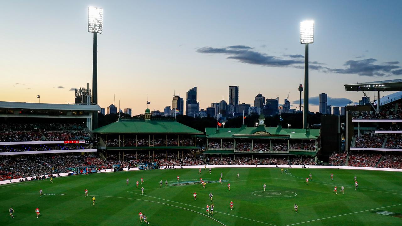 More than 1 million viewers tuned into the Sydney v Collingwood preliminary final on Saturday. Picture: Dylan Burns/AFL Photos