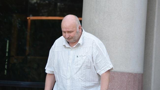 Petko 'Peter' Petkov has pleaded not guilty in Cairns District Court to charges relating to allegedly throwing three buckets on petrol on a boat and set it alight while the owner was asleep on-board. Picure: Bronwyn Farr