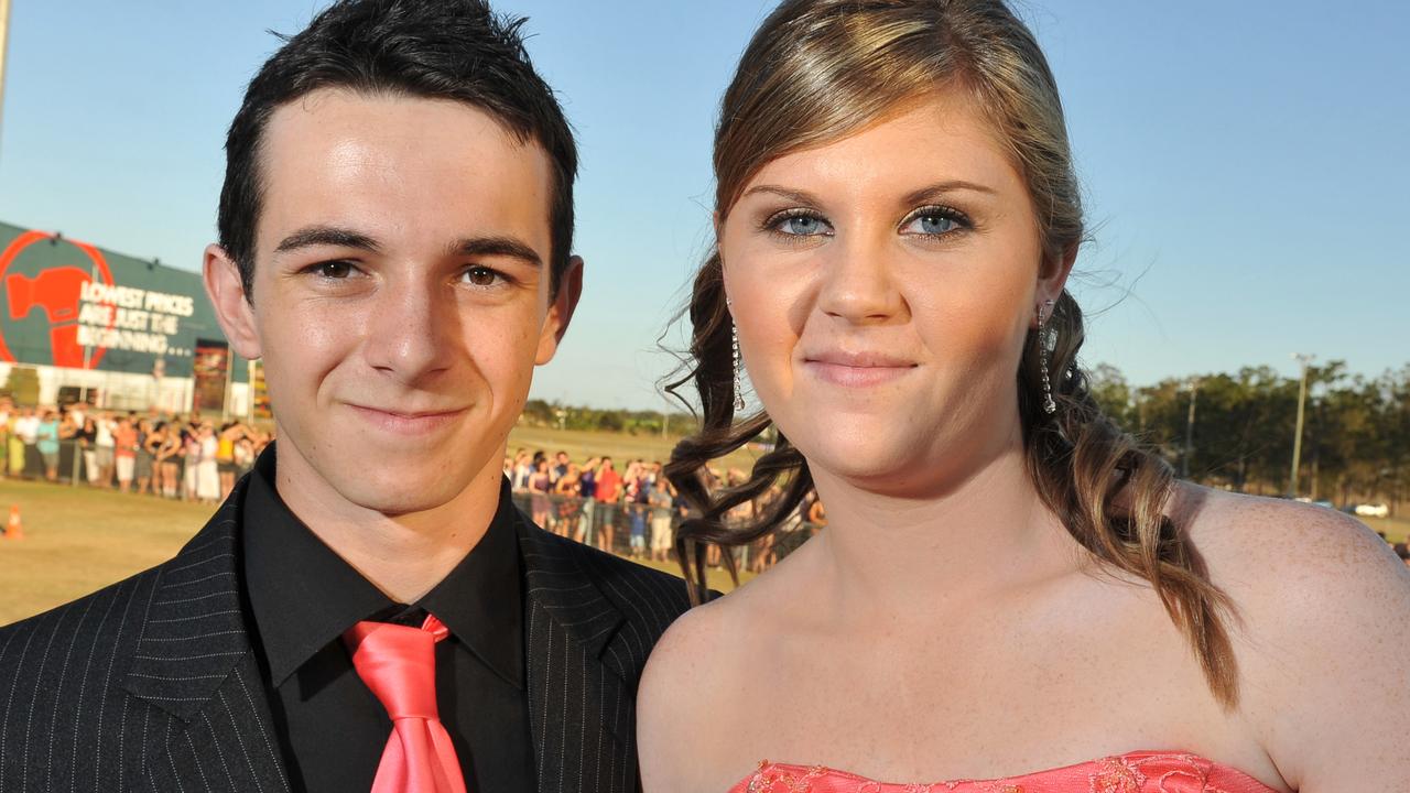 Peter Halse and Vanessa Atkinson at the Bundaberg High School Prom. Photo: Scottie Simmonds/NewsMail