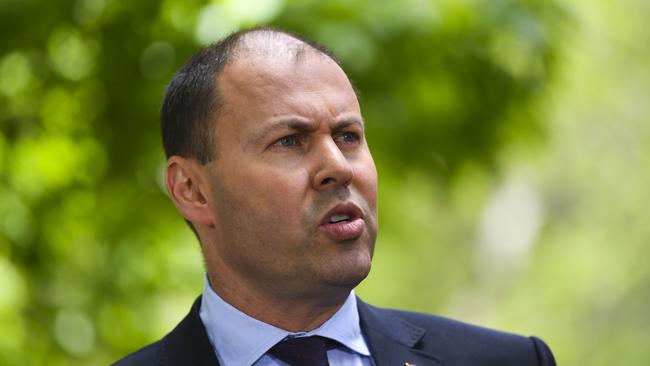 Australian Treasurer Josh Frydenberg. Picture: AAP