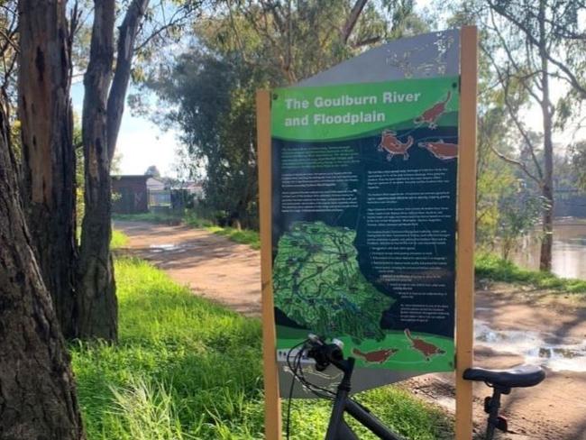 An off-road trail on the Goulburn River has a 12km link to Tatura which is locally referred to as the Jodie Ridges Trail. Picture: Greater Shepparton City Council