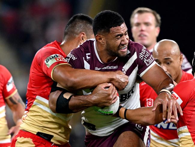 Taniela Paseka of has extended his stay with the Sea Eagles. Picture: Getty Images