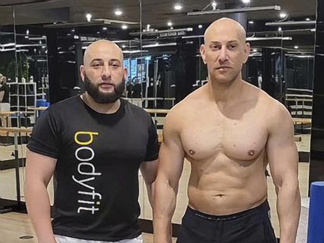 Omar, left, died at the Bodyfit gym in Parramatta while Tarek, right, survived badly wounded after assassins opened fire in May.