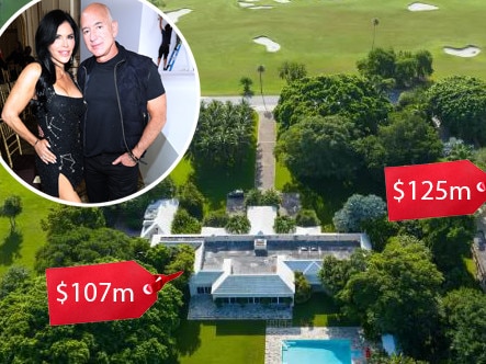 Jeff Bezos bought his neighbor’s Florida mansion.