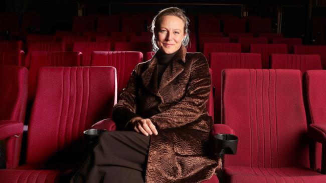 Marta Dusseldorp at the Tasmanian premiere of Bay Of Fires at Hobart’s State Cinema ahead of the show’s TV premiere. Picture: Nikki Davis-Jones