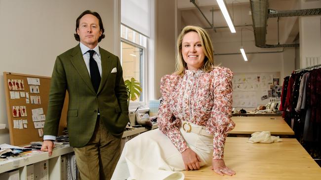 Australian Fashion Labels founders Dean and Melanie Flintoft will stay with the business in some capacity when it restarts.