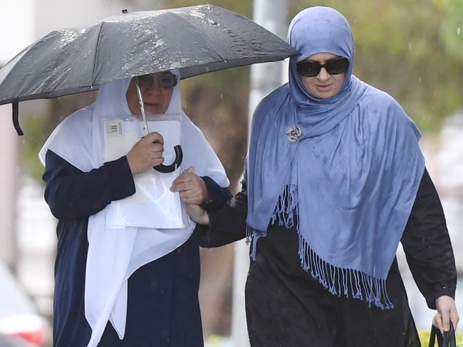 Maha Al-Shennag (left), the woman who drove into Banskia Road Public School killing two students. Picture: AAP