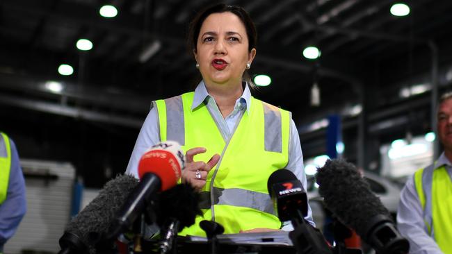 Queensland Premier Annastacia Palaszczuk. Picture: NCA NewsWire / Dan Peled