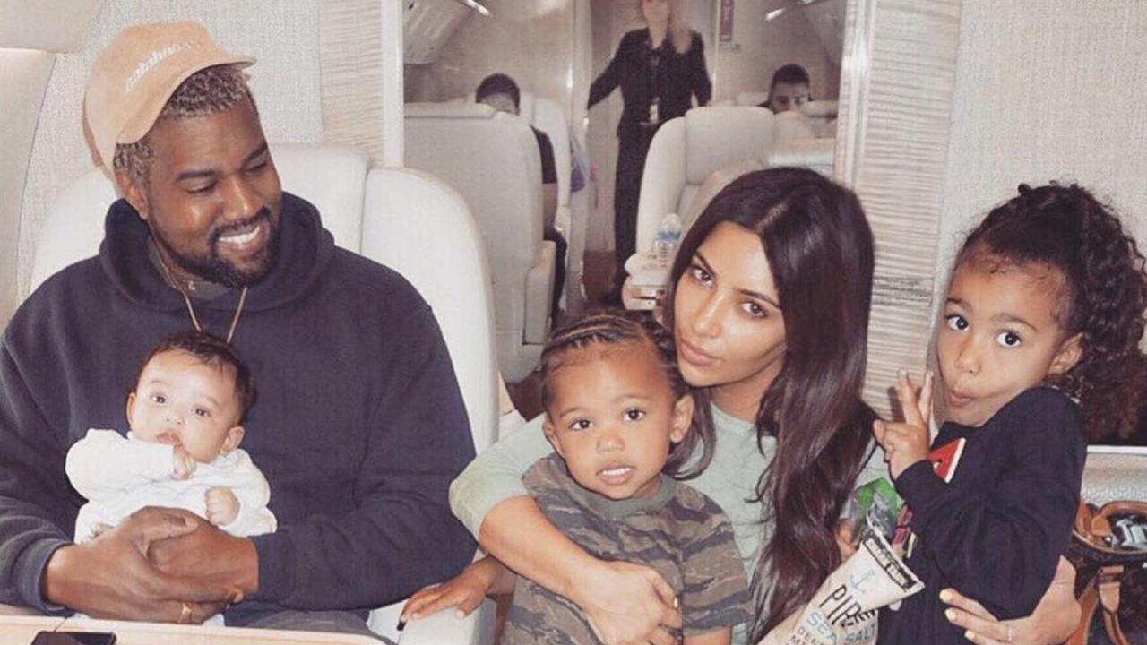 Kardashian is currently divorcing her third husband, the father of her four children Kanye West. Picture: Instagram