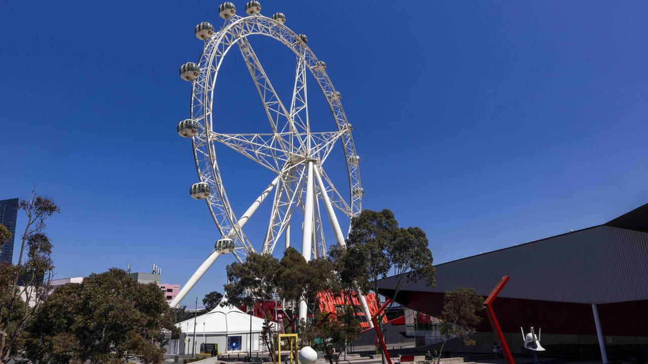 The Melbourne Star Observation Wheel has been closed for more than three years Picture: Wayne Taylor