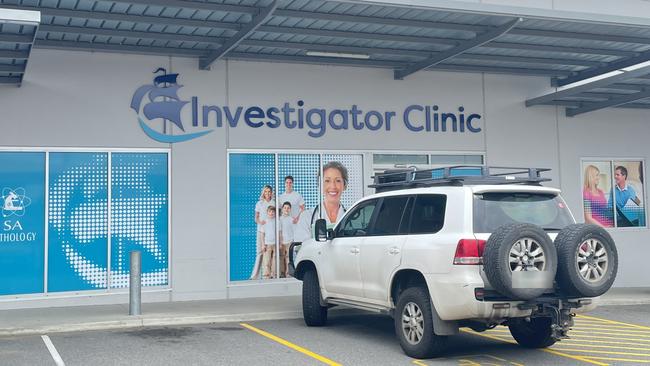 Investigator Clinic at Port Lincoln. Picture: Micaela Stark