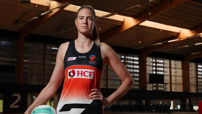 Caitlin Bassett’s Super Netball career is in limbo.