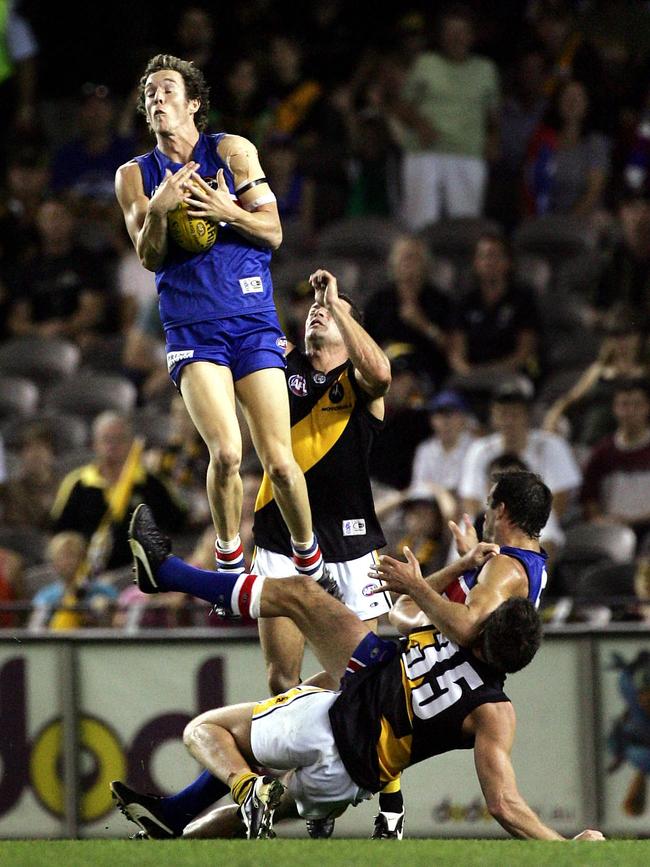 A big leap against Richmond.