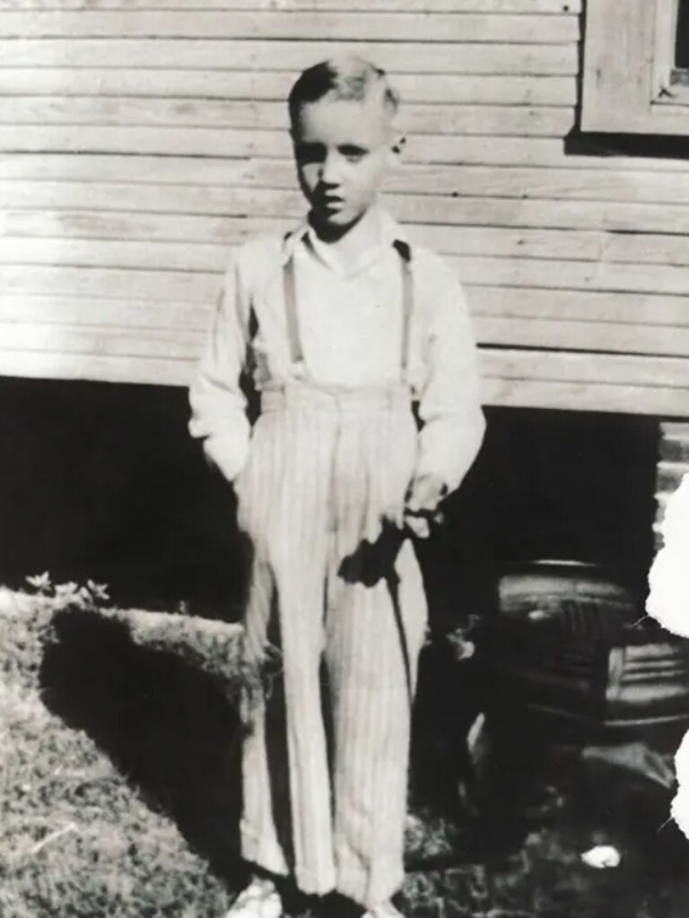 Elvis Presley at Lawhon Junior High School in 1943. Picture: Getty Images