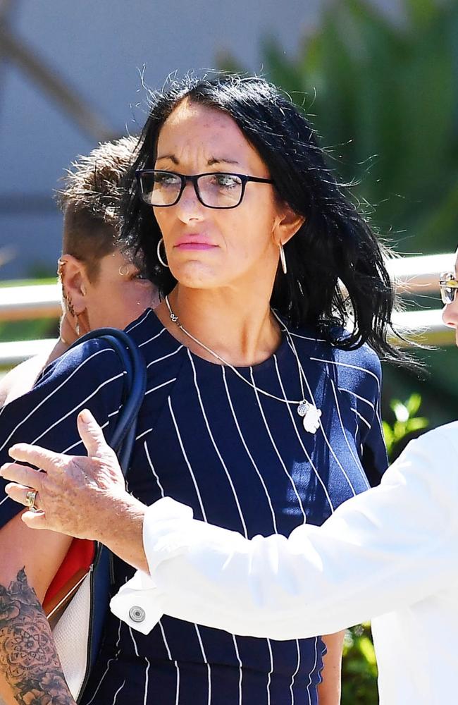 Kelly Liddicoat leaves Maroochydore Court House. Picture: Patrick Woods.