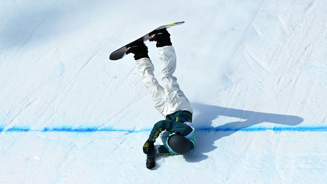 Coady started off strong but fell in her second and third attempts. Picture: David Ramos/Getty Images