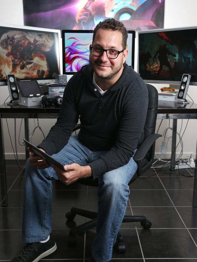 Savage Interactive chief James Cuda. The company will have one of its apps – Procreate – on the Apple watch when it launches.