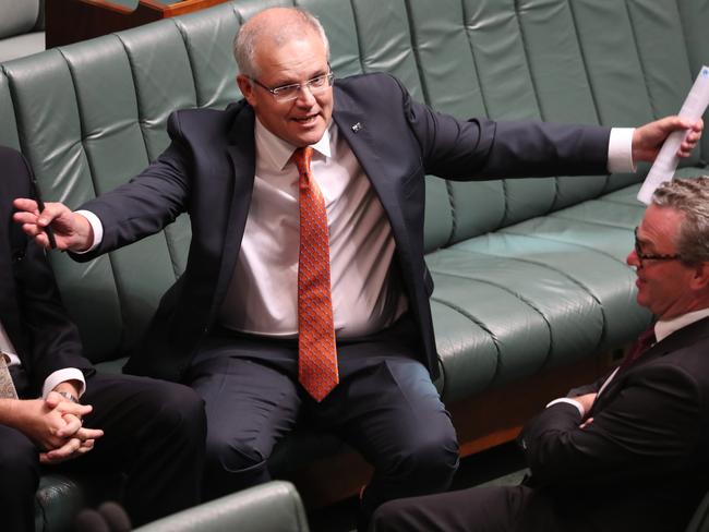 A Liberal source said ScoMo was always loyal to Turnbull. Picture: Gary Ramage