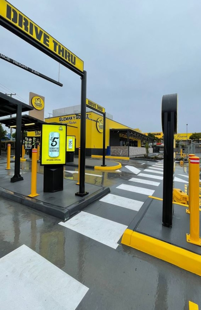 The drive-through at the new Morayfield Guzman y Gomez. Picture: Supplied