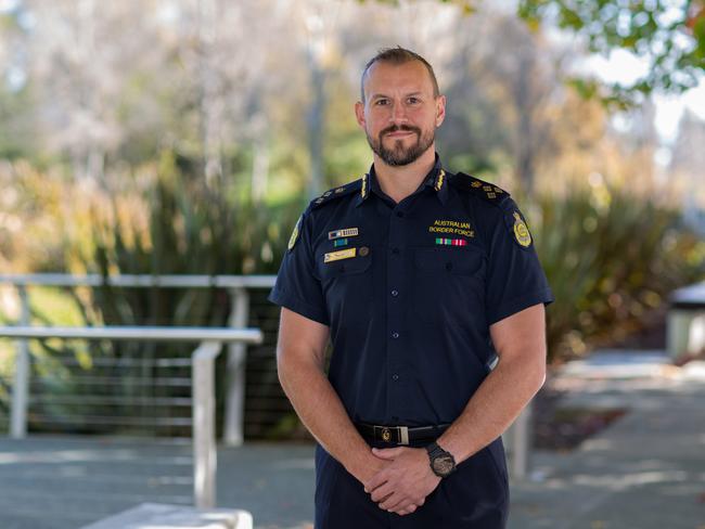 Neil Horne was the Australian Border Force team leader deployed to Sudan. Picture: Department of Home Affairs