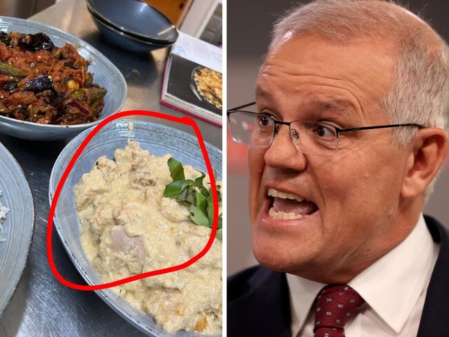 PM responds to ‘raw’ curry photo