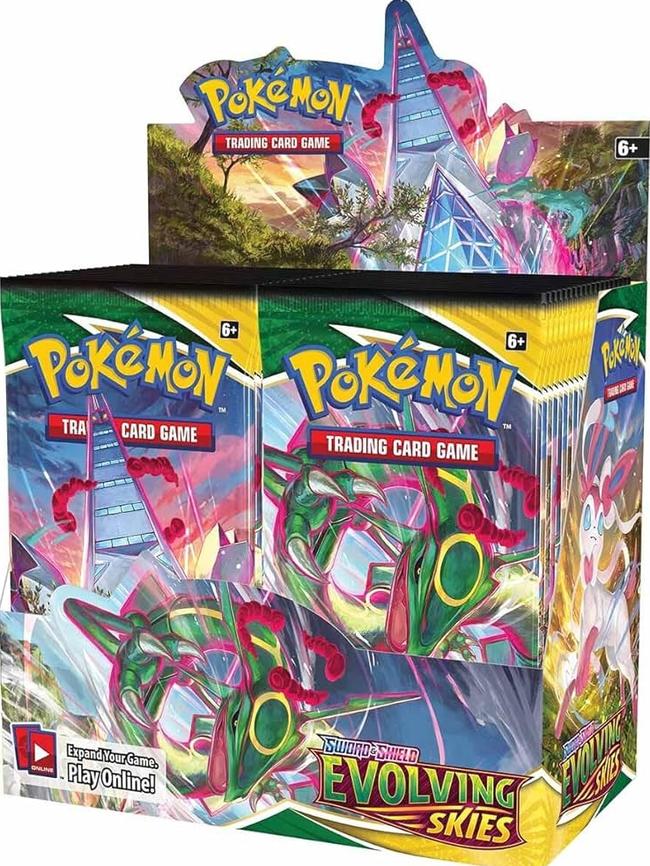 Pokemon Evolving Skies cards. Picture: Supplied