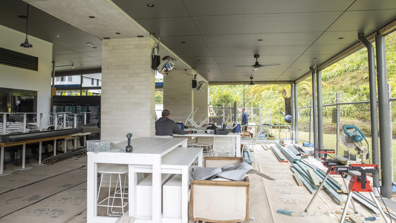 Construction has begun on the multi-venue premises in Noosa. Picture: Lachie Millard