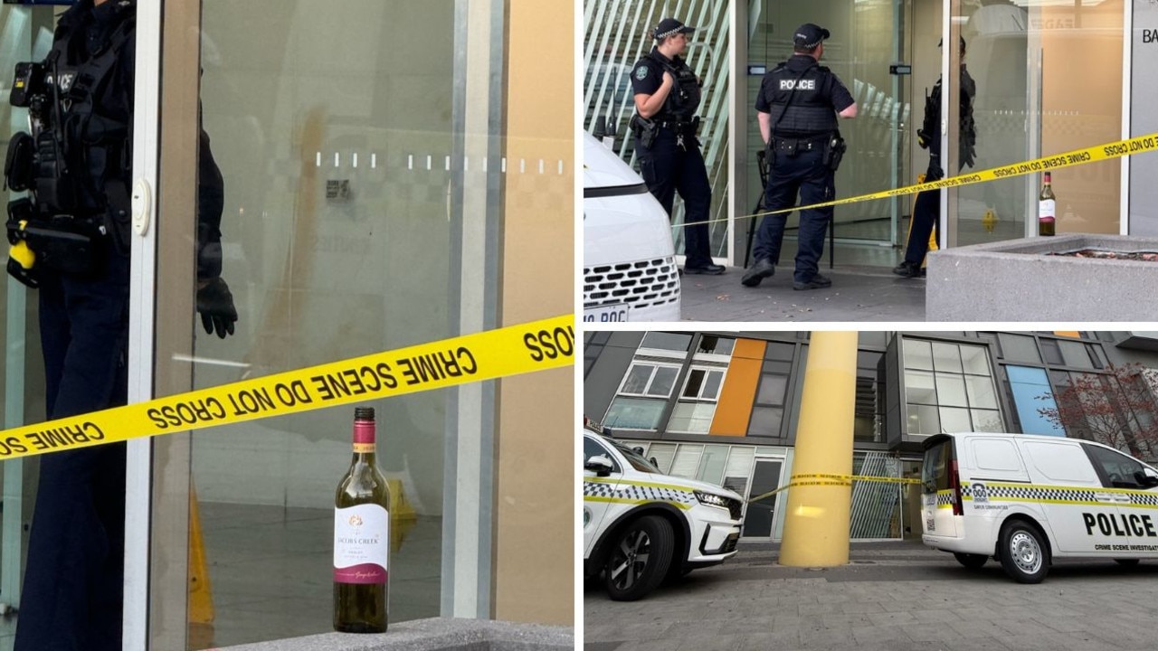 Three knifed, teen seriously injured in CBD apartment fracas