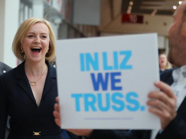 British Prime Minister Liz Truss.