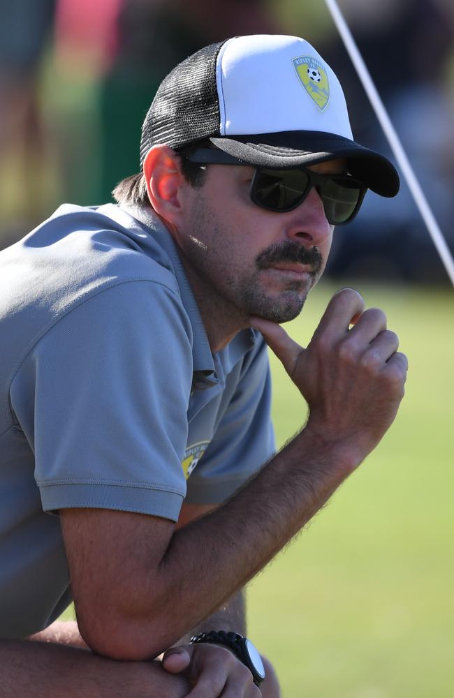 Ripley Valley FC head coach Nick Paterson.