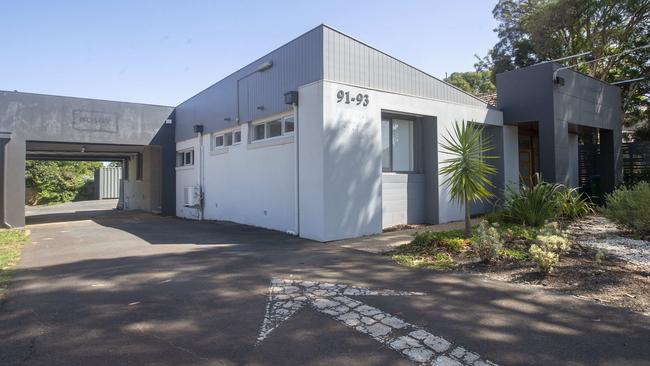 Busby Homes’ deserted Heathmont offices last week. Picture: Valeriu Campan